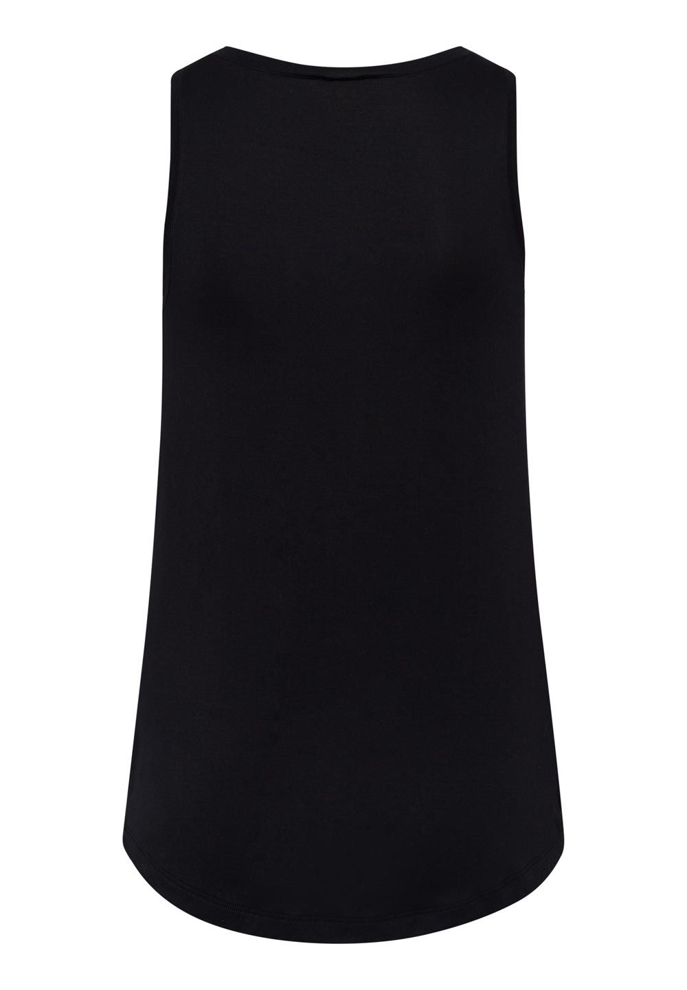 Hanro Basic Yoga Yoga Top (078794) Black Beauty