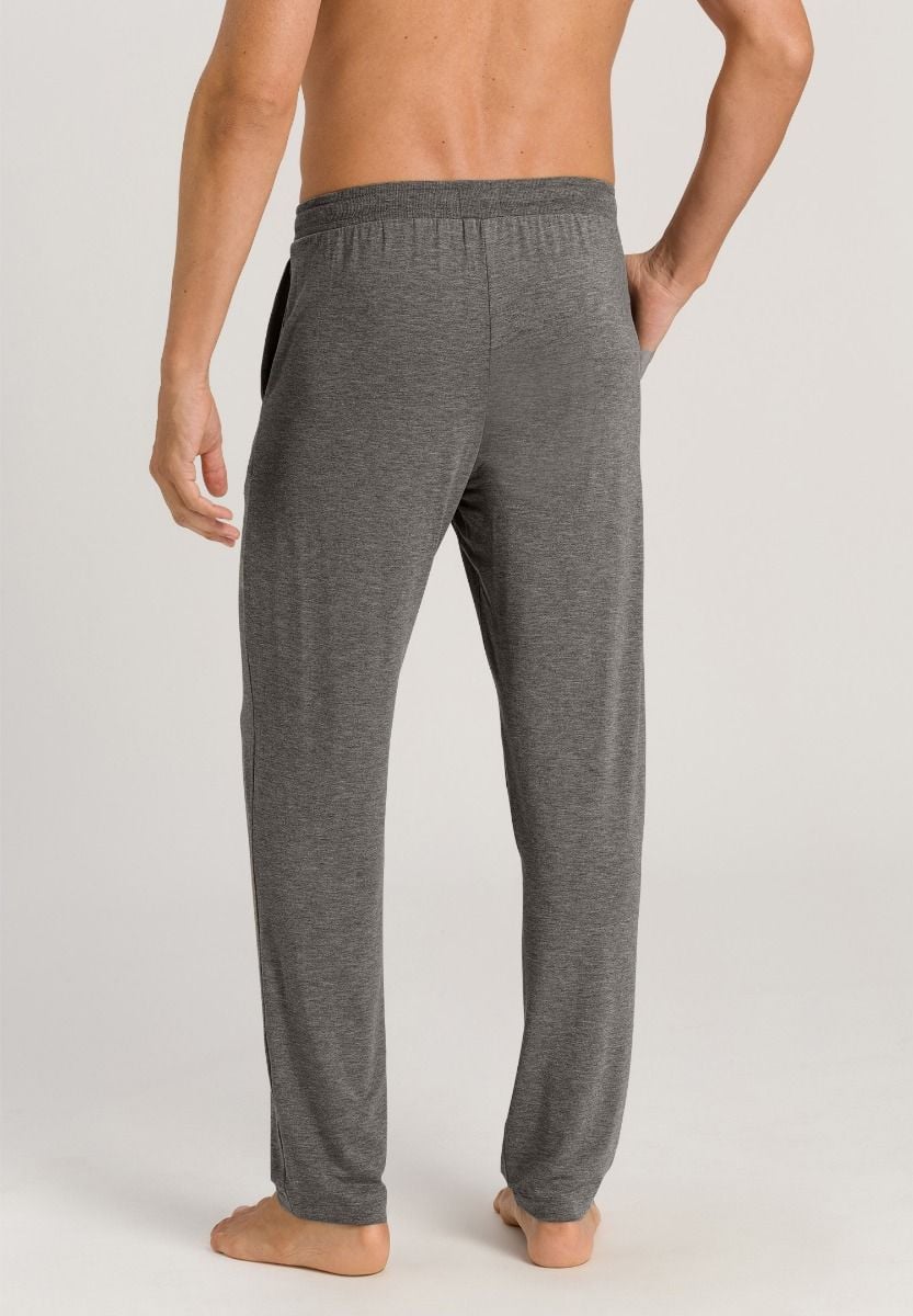 Hanro Basic Casuals Long Pants (075040) Stone Melange