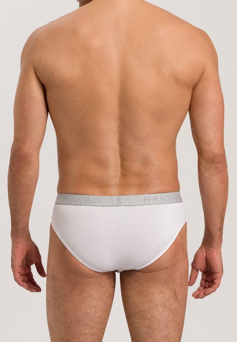 Hanro Basic Cotton Essentials Cotton Essentials Briefs 2Pack (073075) White
