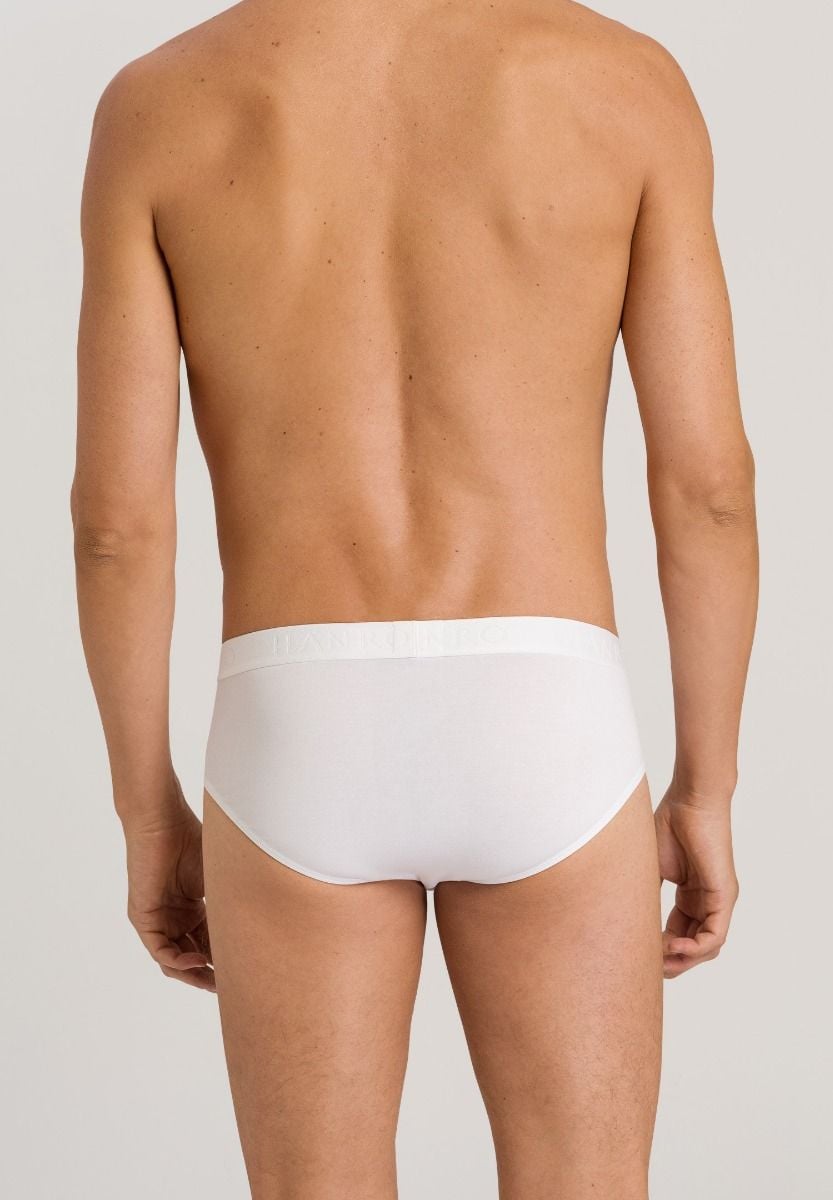 Hanro Basic Cotton Essentials Cotton Essentials Briefs (073101) All White