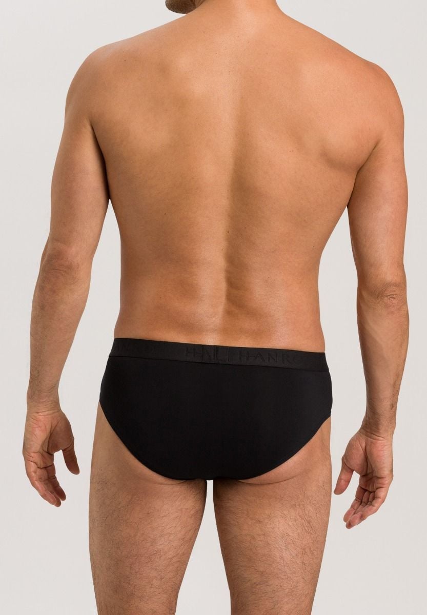 Hanro Basic Cotton Essentials Cotton Essentials Briefs (073101) All Black