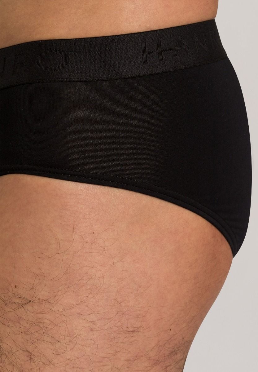 Hanro Basic Cotton Essentials Cotton Essentials Briefs (073101) All Black