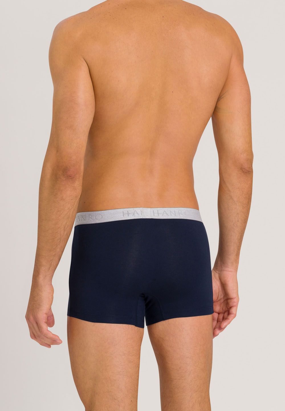Hanro Basic Cotton Essentials Cotton Essentials Pants 2Pack (073078) Light Melange/Deep Navy