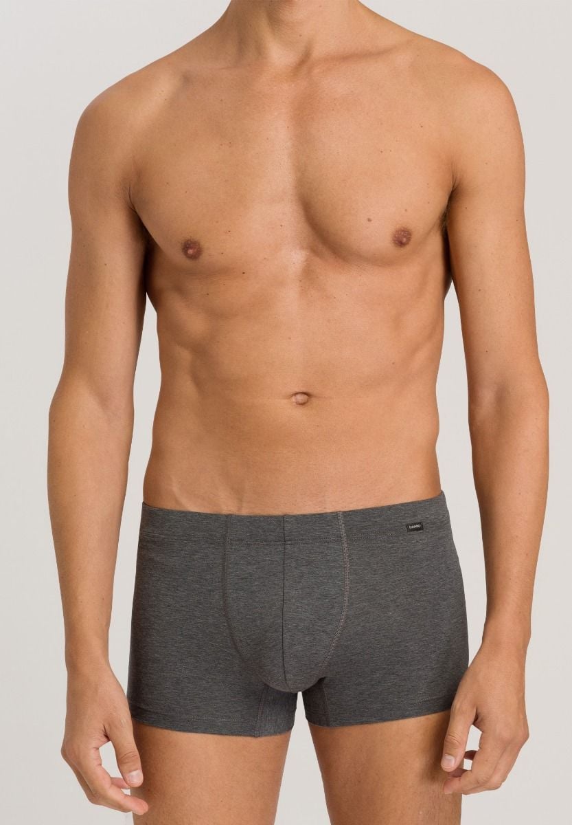 Hanro Basic Cotton Essentials Cotton Essentials Pants 2Pack (073079) Coal Melange
