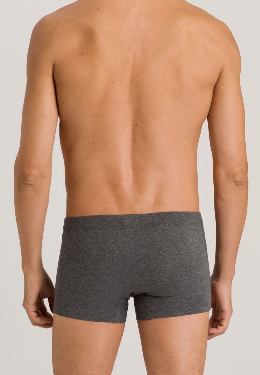 Hanro Basic Cotton Essentials Cotton Essentials Pants 2Pack (073079) Coal Melange