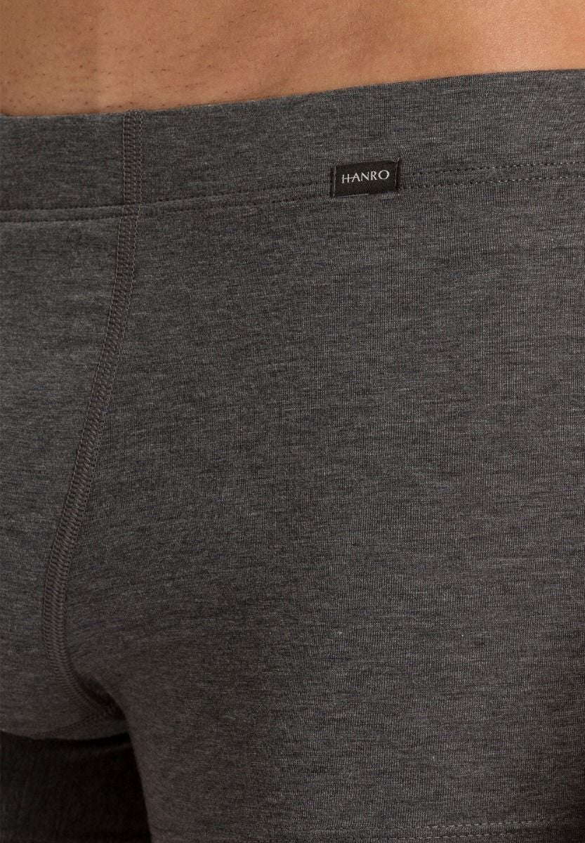 Hanro Basic Cotton Essentials Cotton Essentials Pants 2Pack (073079) Coal Melange