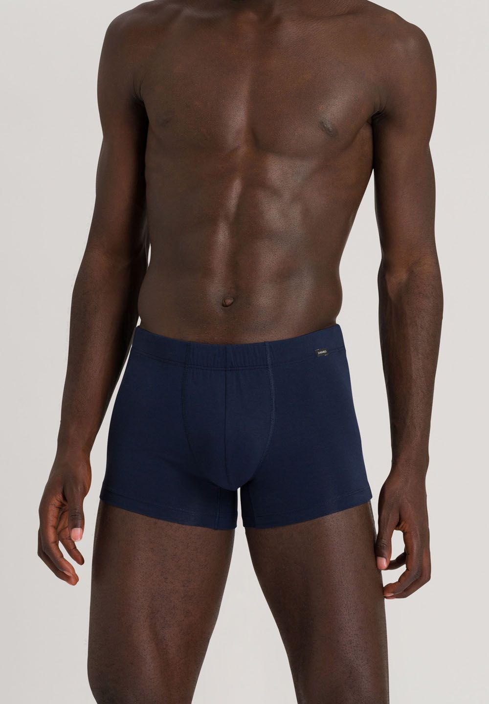 Hanro Basic Cotton Essentials Cotton Essentials Pants 2Pack (073079) Light Melange/Deep Navy