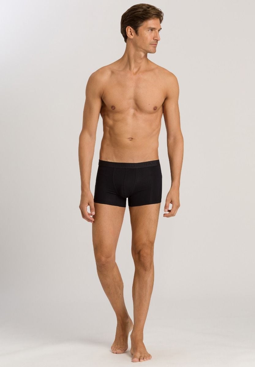 Hanro Basic Cotton Essentials Cotton Essentials Pants (073102) All Black