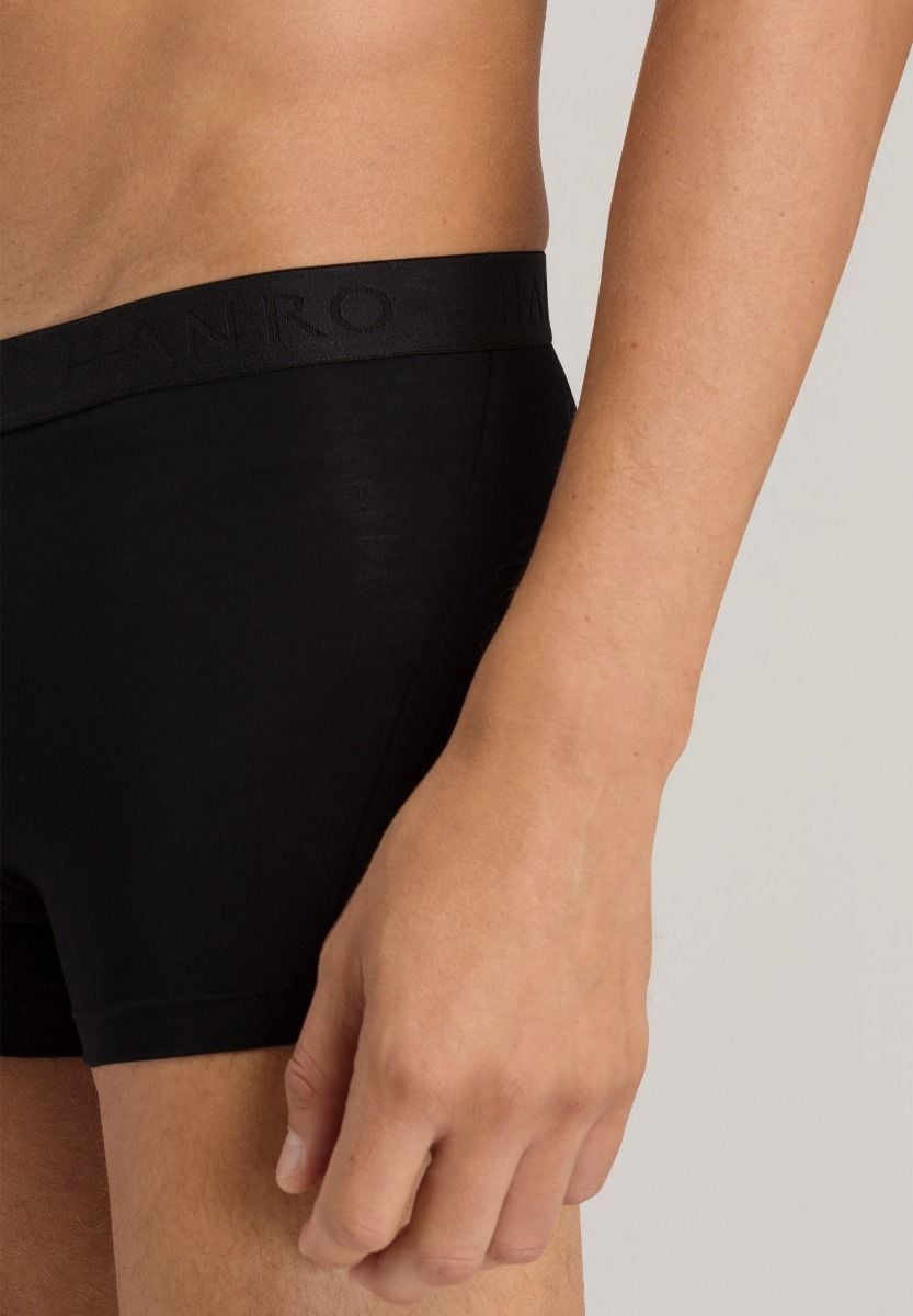 Hanro Basic Cotton Essentials Cotton Essentials Pants (073102) All Black