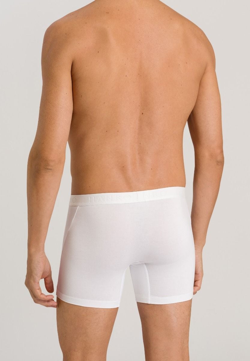 Hanro Basic Cotton Essentials Cotton Essentials Shortleg Pants (073103) All White