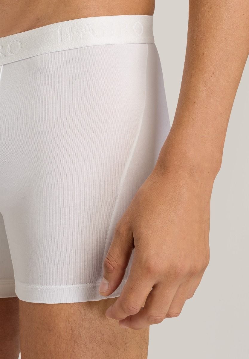 Hanro Basic Cotton Essentials Cotton Essentials Shortleg Pants (073103) All White