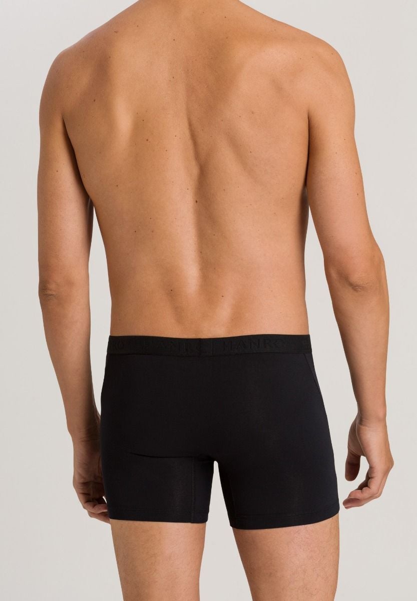 Hanro Basic Cotton Essentials Cotton Essentials Shortleg Pants (073103) All Black
