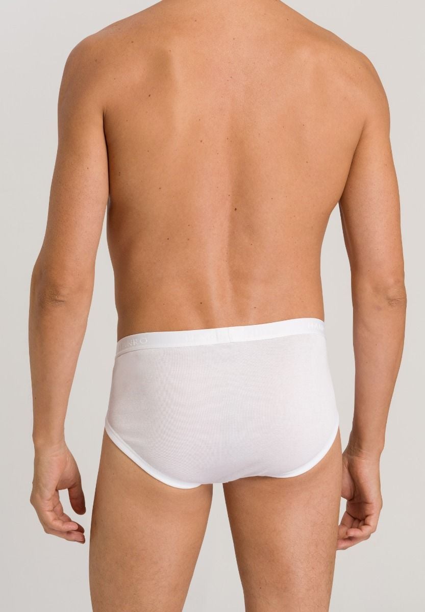 Hanro Basic Cotton Pure Cotton Pure Briefs (073632) White