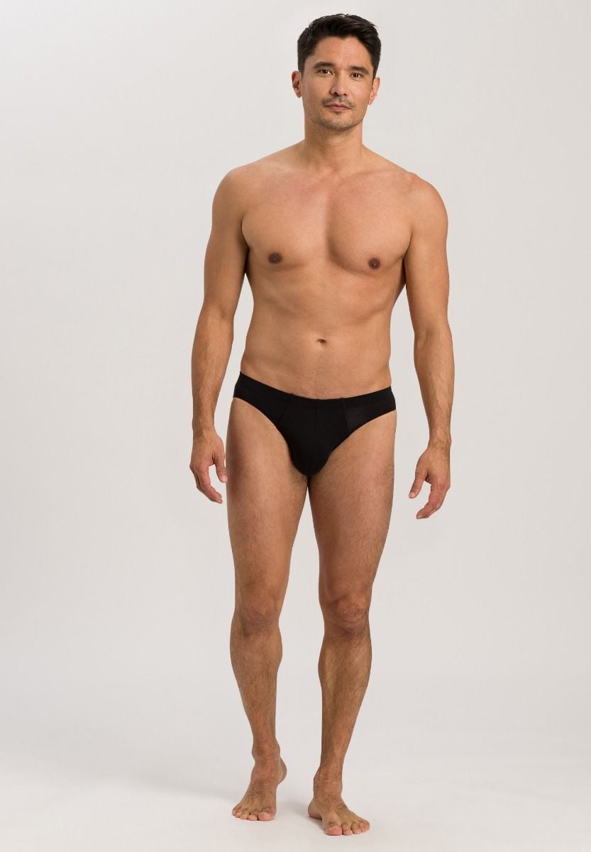Hanro Basic Cotton Sensation Cotton Sensation Briefs (073064) Black