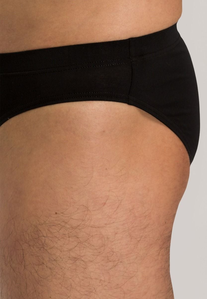 Hanro Basic Cotton Sensation Cotton Sensation Briefs (073064) Black