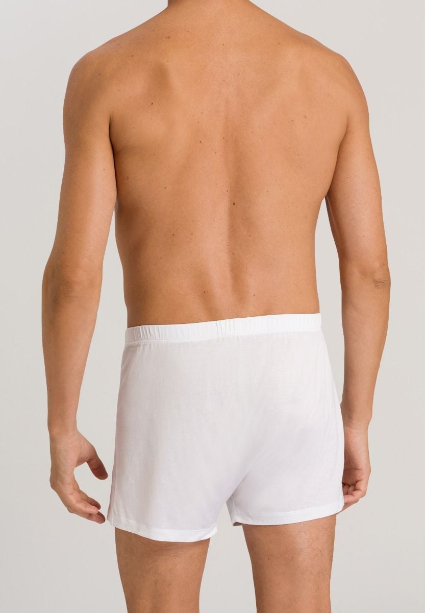 Hanro Basic Cotton Sporty Cotton Sporty Boxers (073505) White