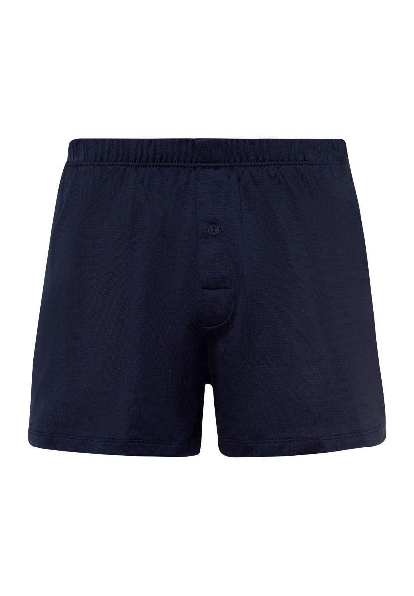 Hanro Basic Cotton Sporty Cotton Sporty Boxers (073505) Midnight Navy