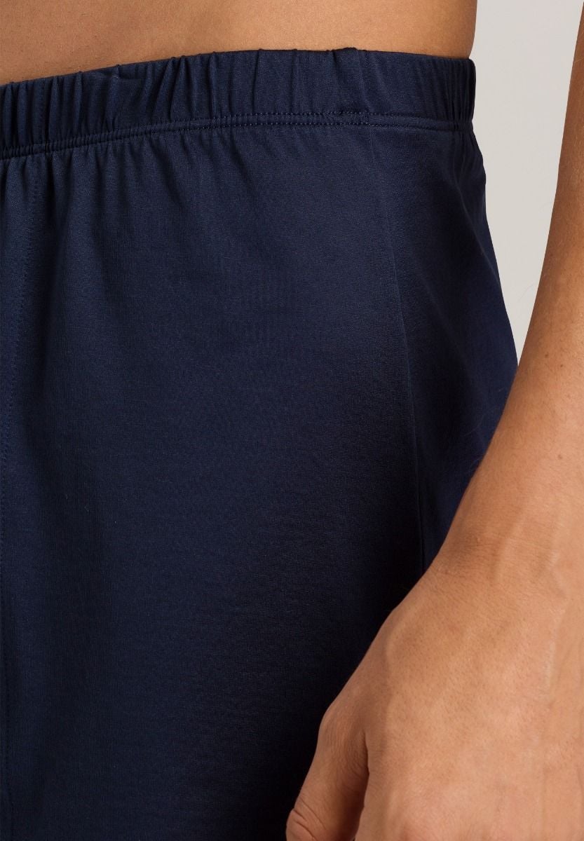 Hanro Basic Cotton Sporty Cotton Sporty Boxers (073505) Midnight Navy