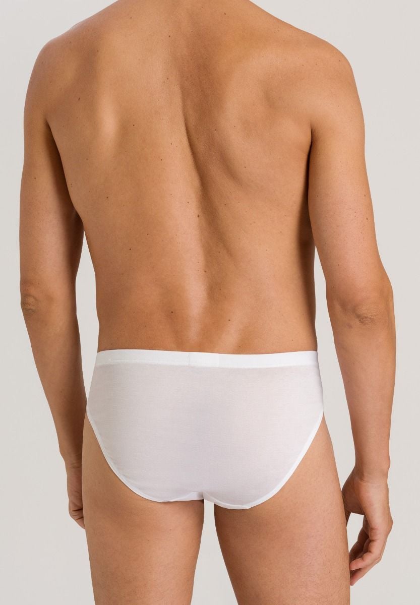 Hanro Basic Cotton Sporty Cotton Sporty Briefs (073501) White