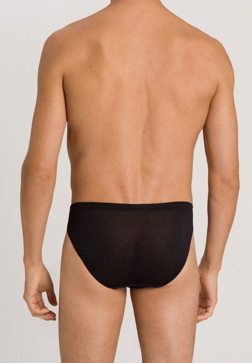 Hanro Basic Cotton Sporty Cotton Sporty Mini Briefs (073502) Black