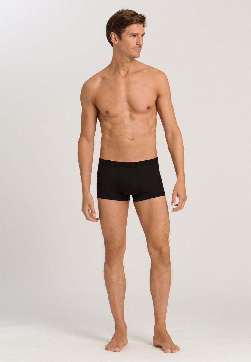Hanro Basic Cotton Sporty Cotton Sporty Pants (073503) Black