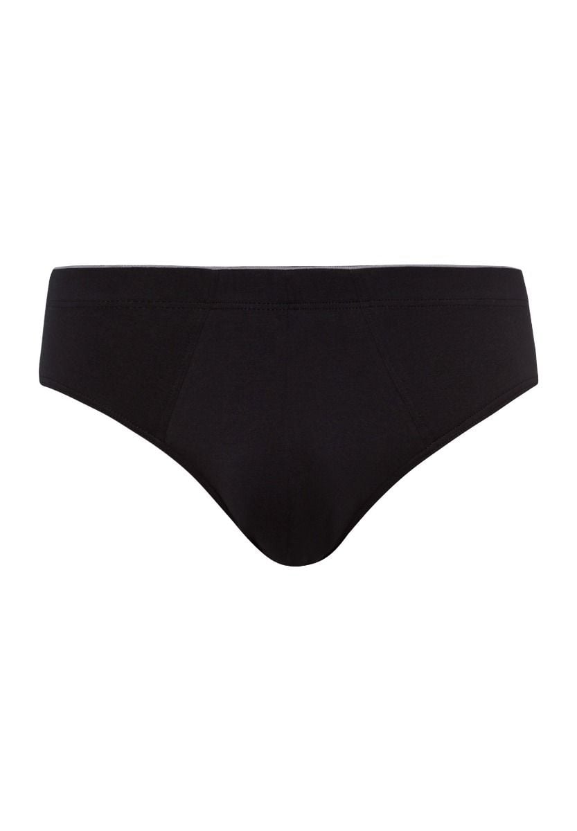 Hanro Basic Cotton Superior Cotton Superior Briefs (073085) Black