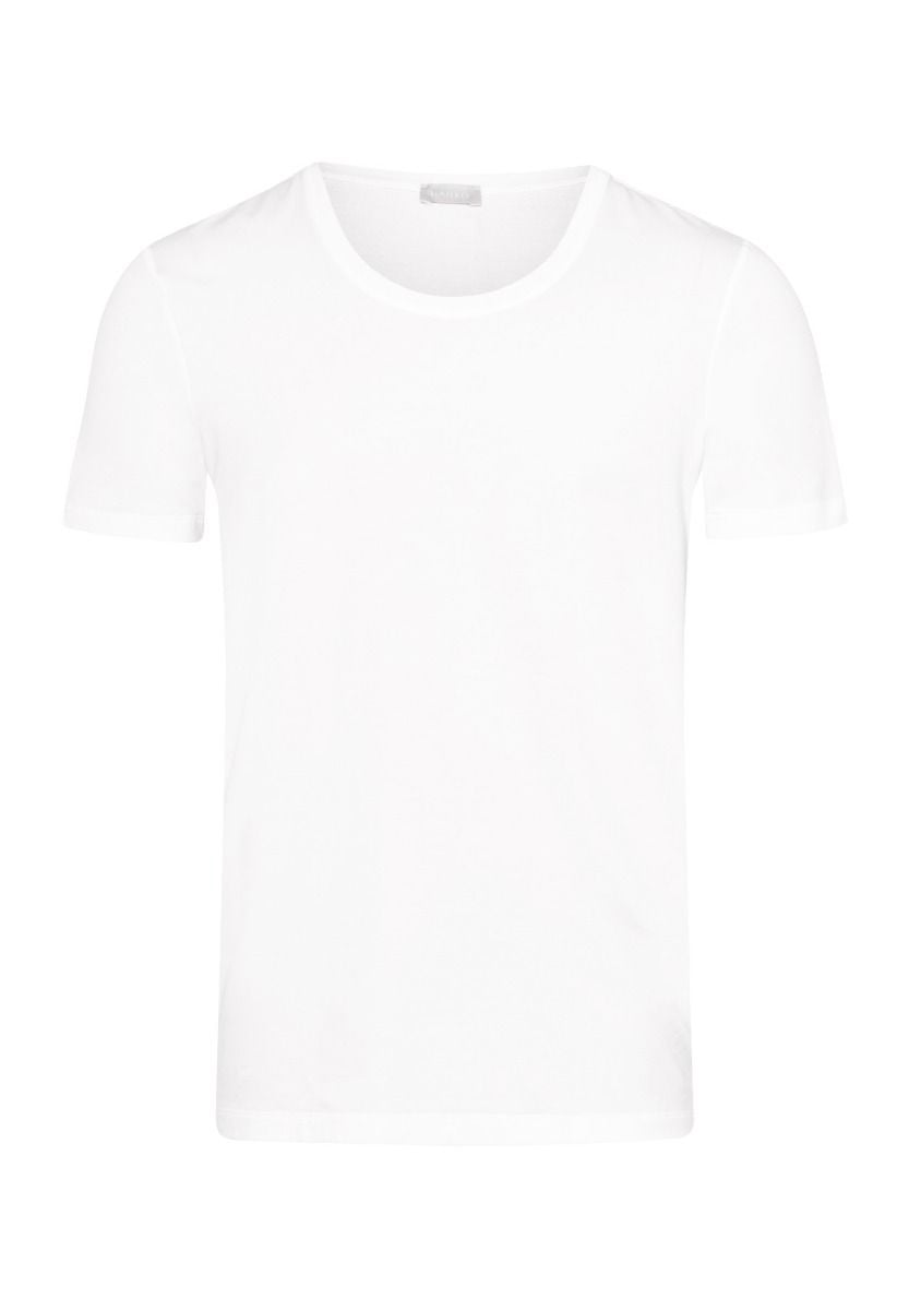 Hanro Basic Cotton Superior Cotton Superior Short Sleeve Shirt (073088) White