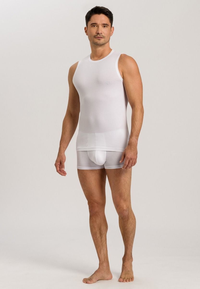 Hanro Basic Cotton Superior Cotton Superior Tank Top (073098) White