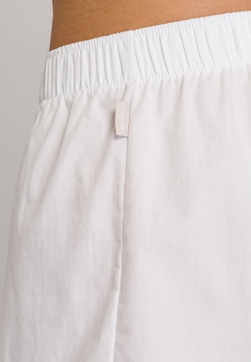 Hanro Basic Fancy Woven Fancy Woven Boxers (074013) White
