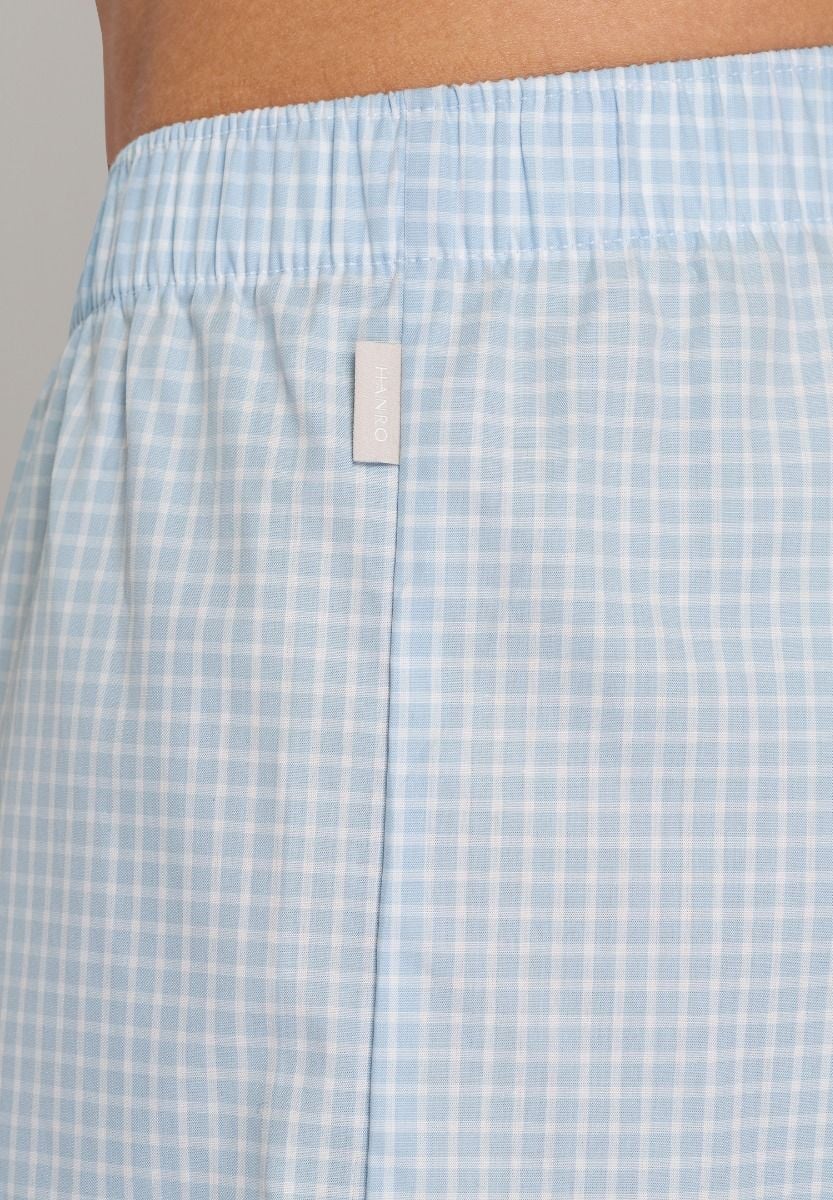 Hanro Basic Fancy Woven Fancy Woven Boxers (074013) Small Vichy Check