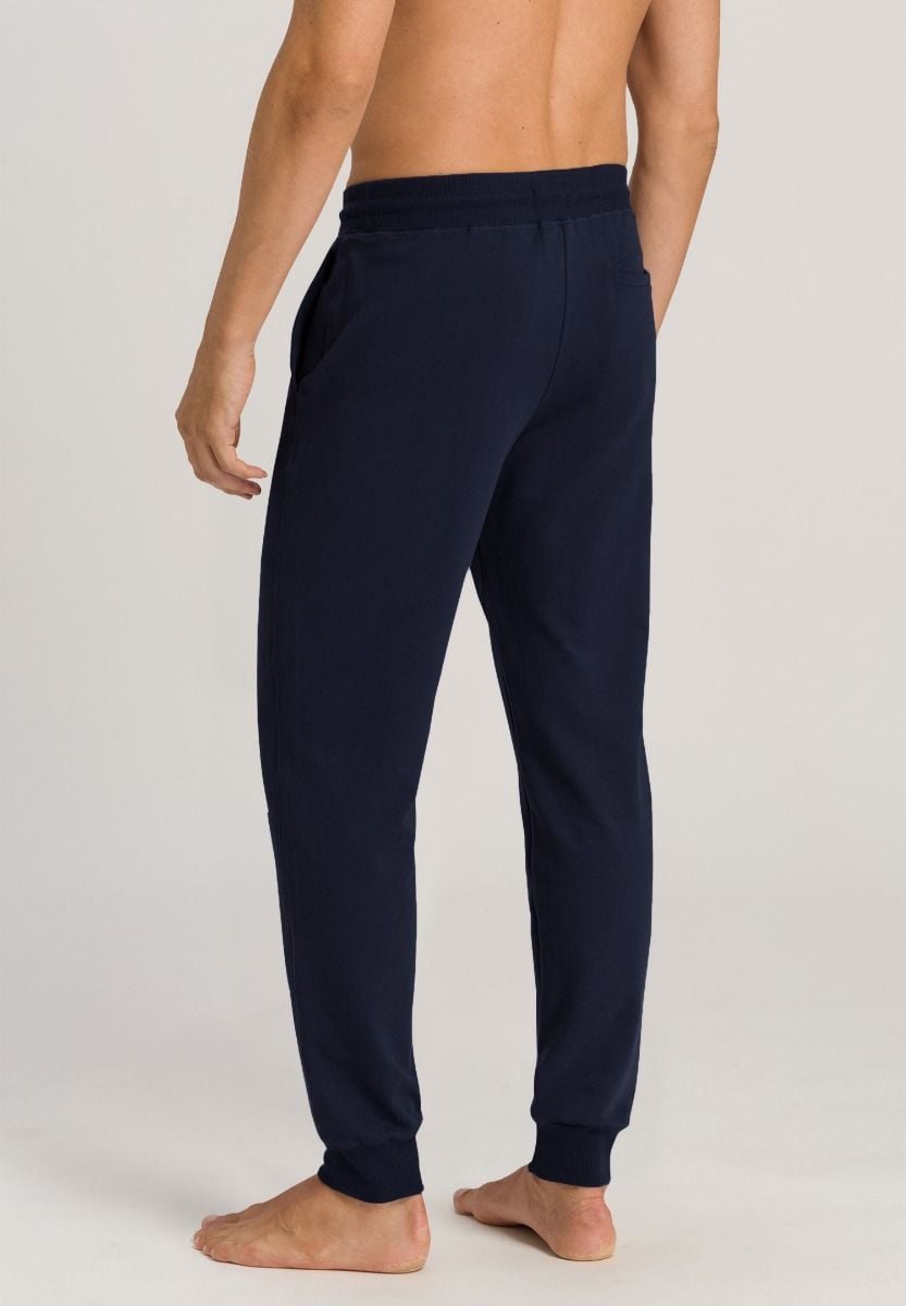 Hanro Basic Leisure Leisure Long Pants (075071) Black Iris