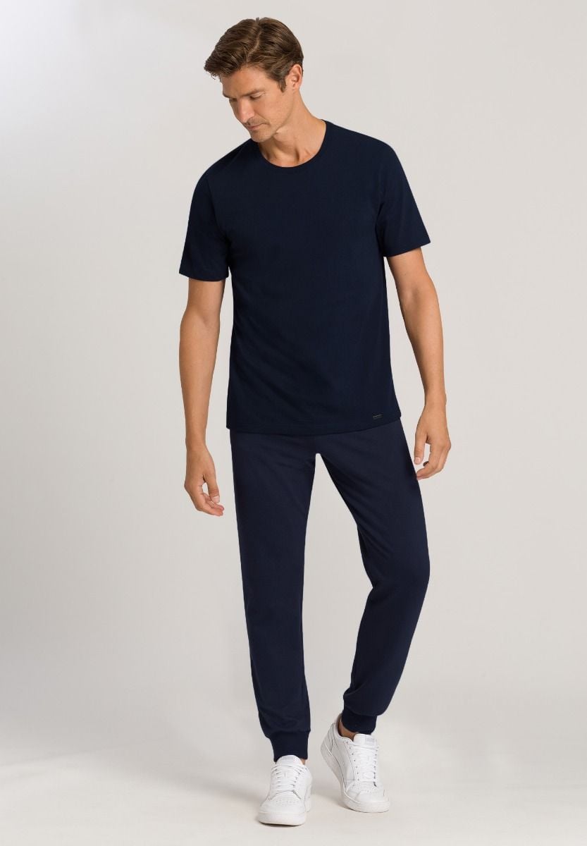 Hanro Basic Leisure Leisure Long Pants (075071) Black Iris