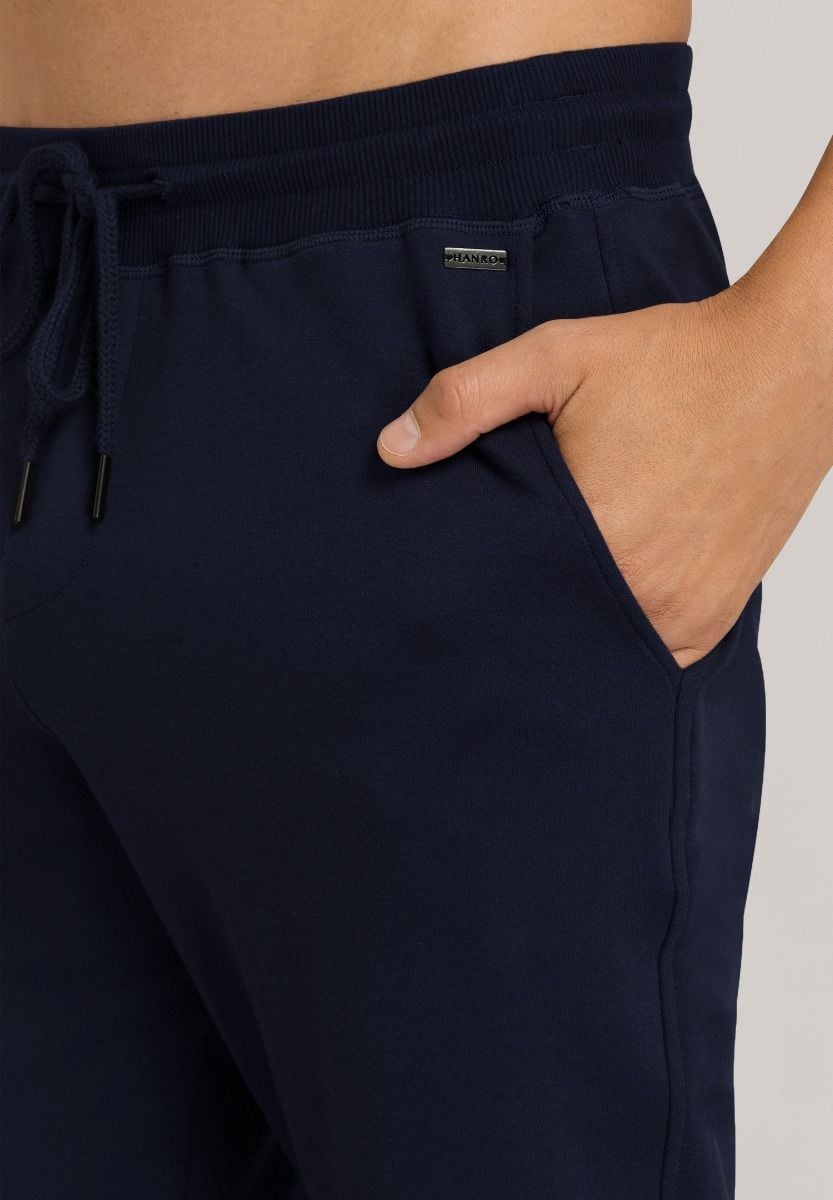 Hanro Basic Leisure Leisure Long Pants (075071) Black Iris
