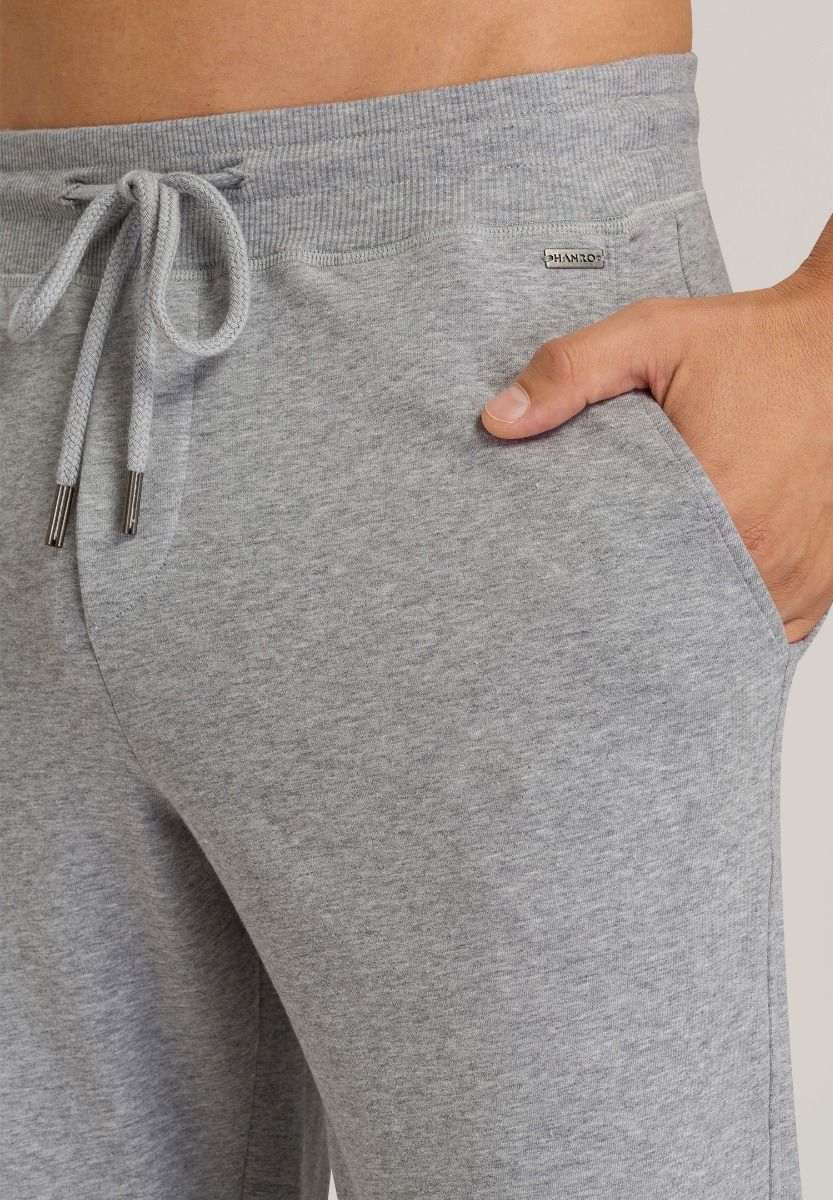 Hanro Basic Leisure Leisure Long Pants (075071) Grey Melange