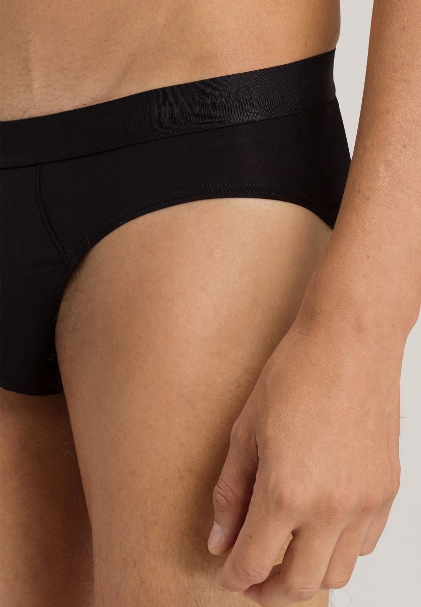 Hanro Basic Micro Touch Micro Touch Briefs (073106) Black