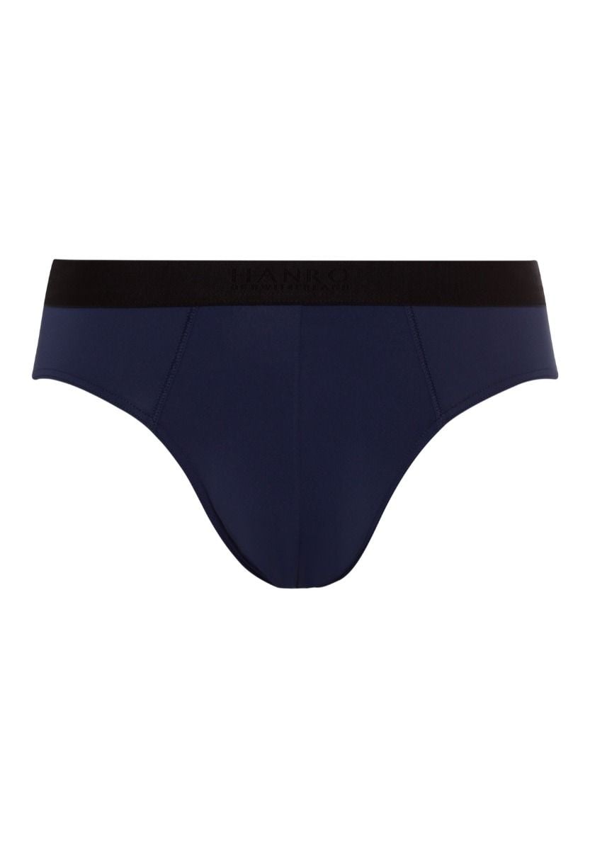 Hanro Basic Micro Touch Micro Touch Briefs (073106) Midnight Navy
