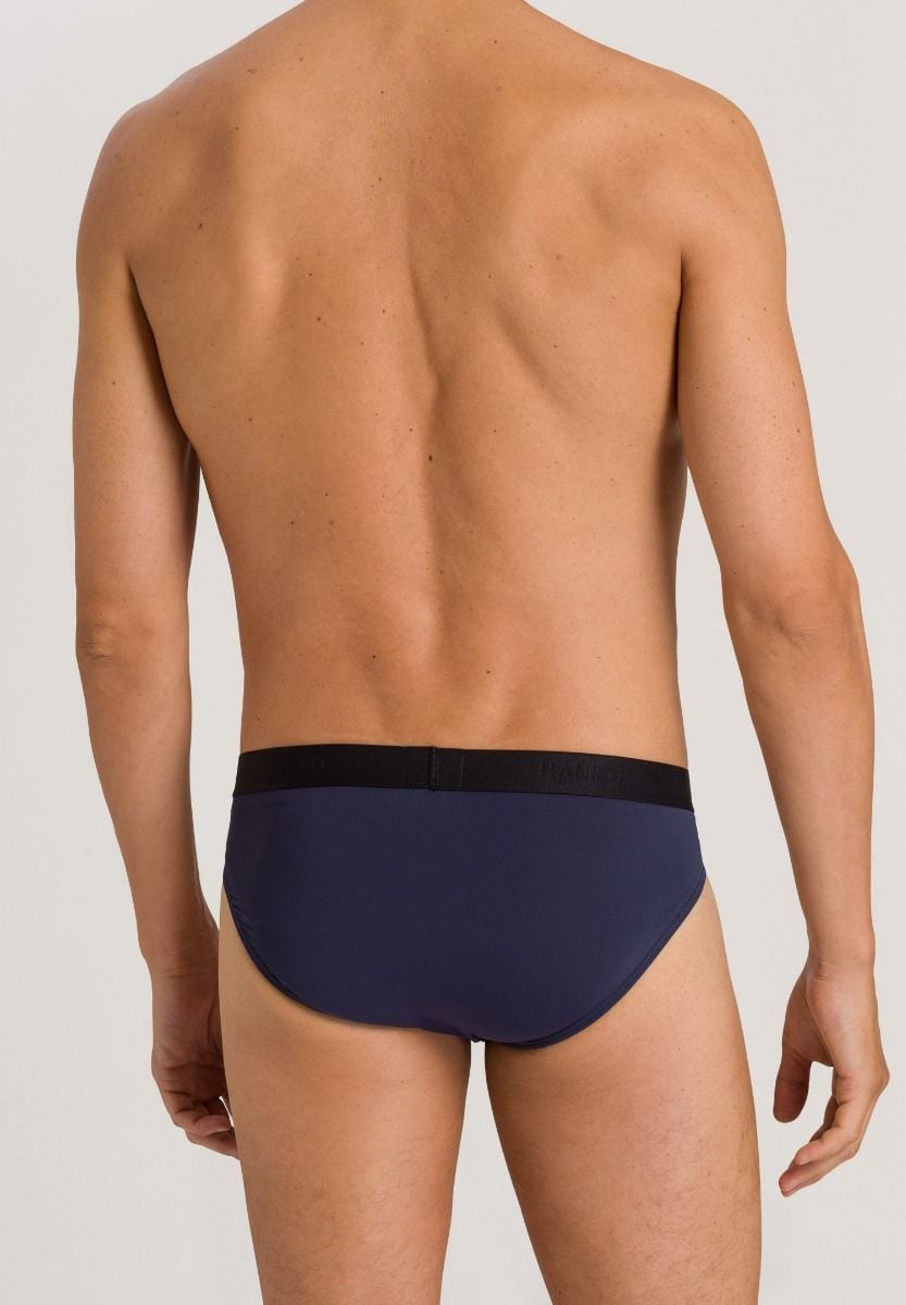 Hanro Basic Micro Touch Micro Touch Briefs (073106) Midnight Navy