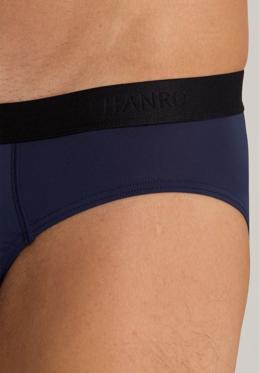 Hanro Basic Micro Touch Micro Touch Briefs (073106) Midnight Navy