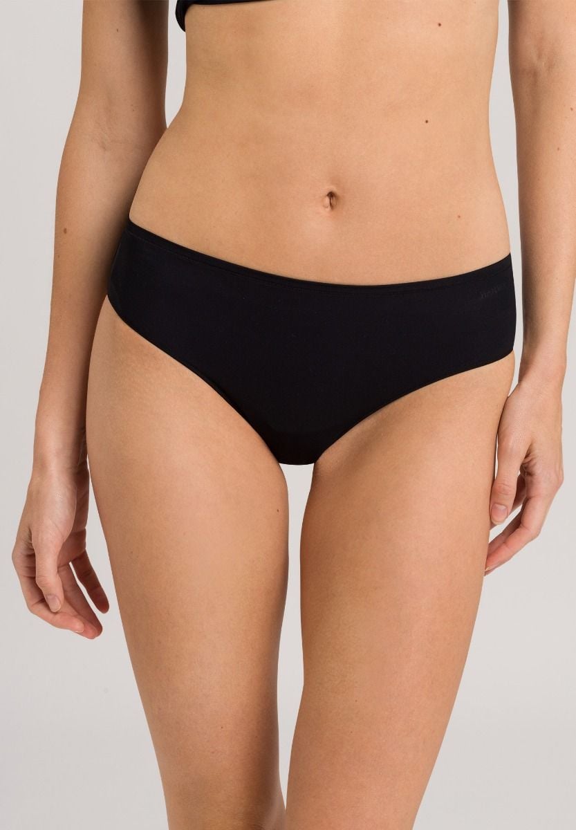 Hanro Basic Allure Allure Midi Briefs (071457) Black