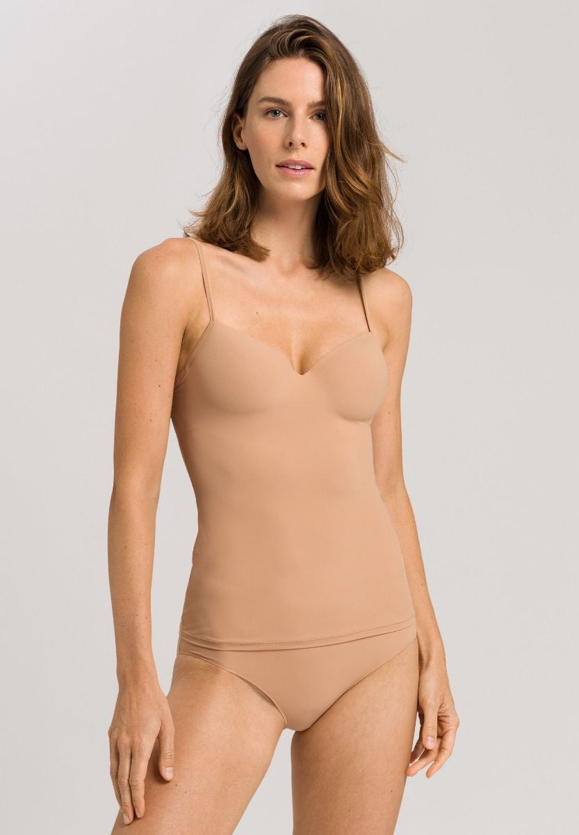 Hanro Basic Allure Allure Padded Bra-Camisole (071462) Nude