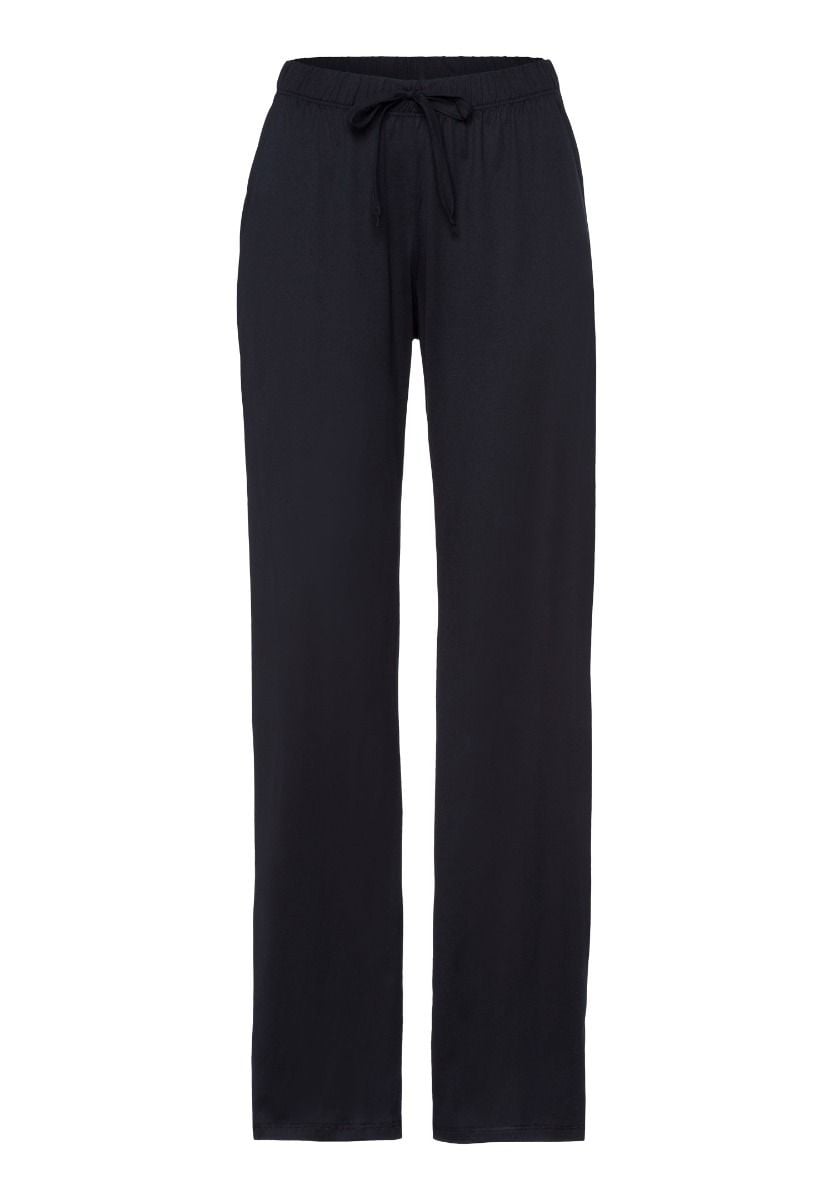 Hanro Basic Cotton Deluxe Cotton Deluxe Long Pants (077955) Black