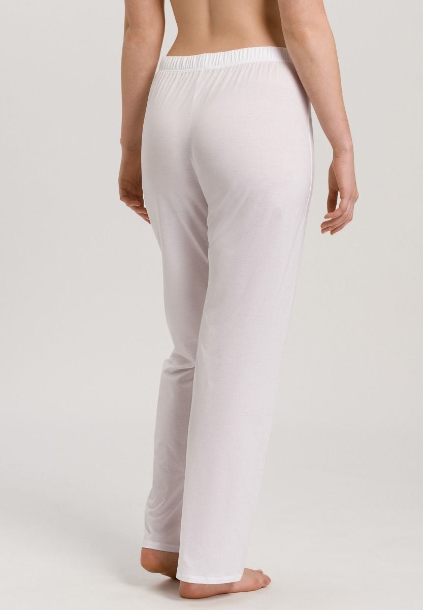 Hanro Basic Cotton Deluxe Cotton Deluxe Long Pants (077955) White