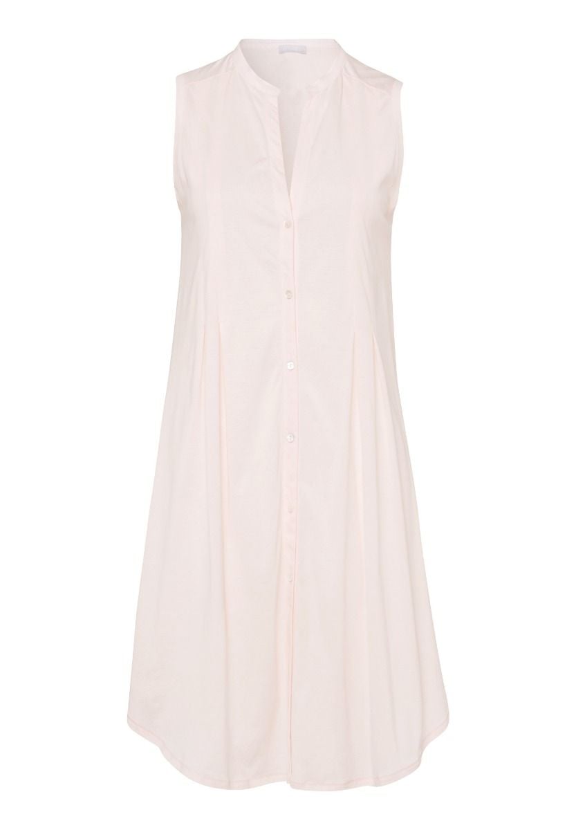 Hanro Basic Cotton Deluxe Cotton Deluxe Sleeveless Nightdress 90Cm (077952) Crystal Pink