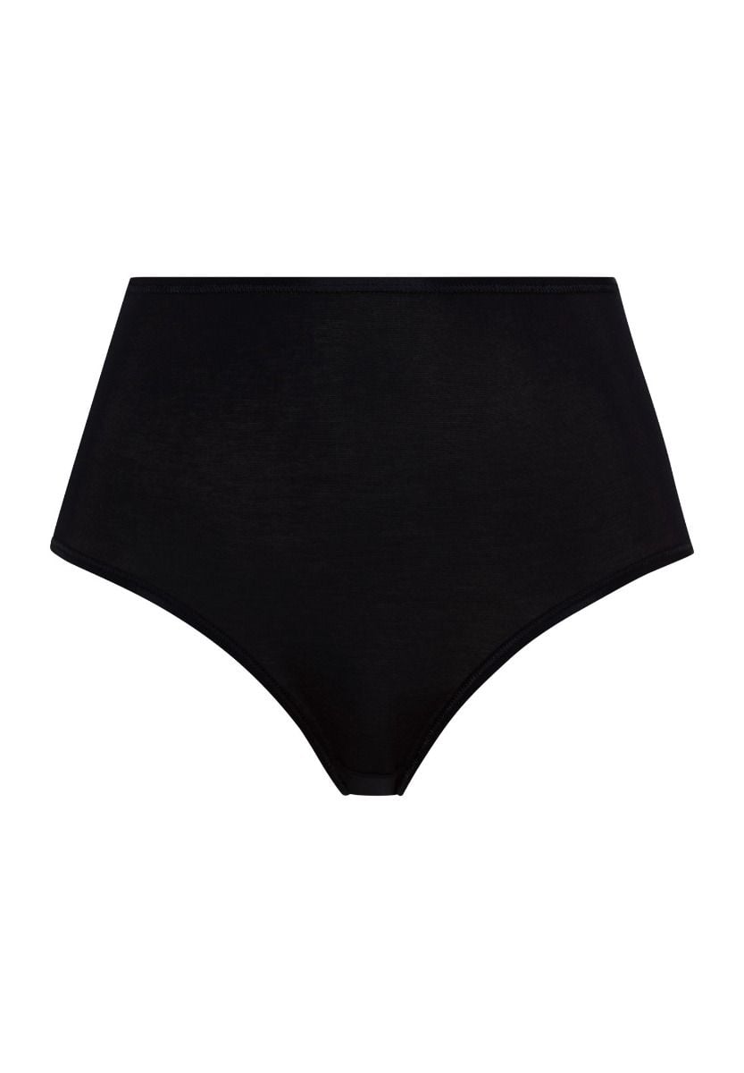Hanro Basic Cotton Seamless Cotton Seamless Maxi Briefs (071625) Black