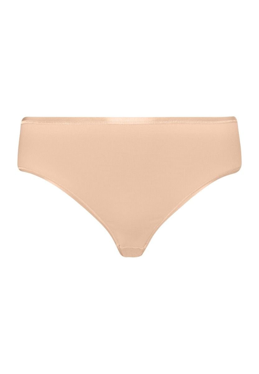 Hanro Basic Cotton Seamless Cotton Seamless Midi Briefs (071626) Beige