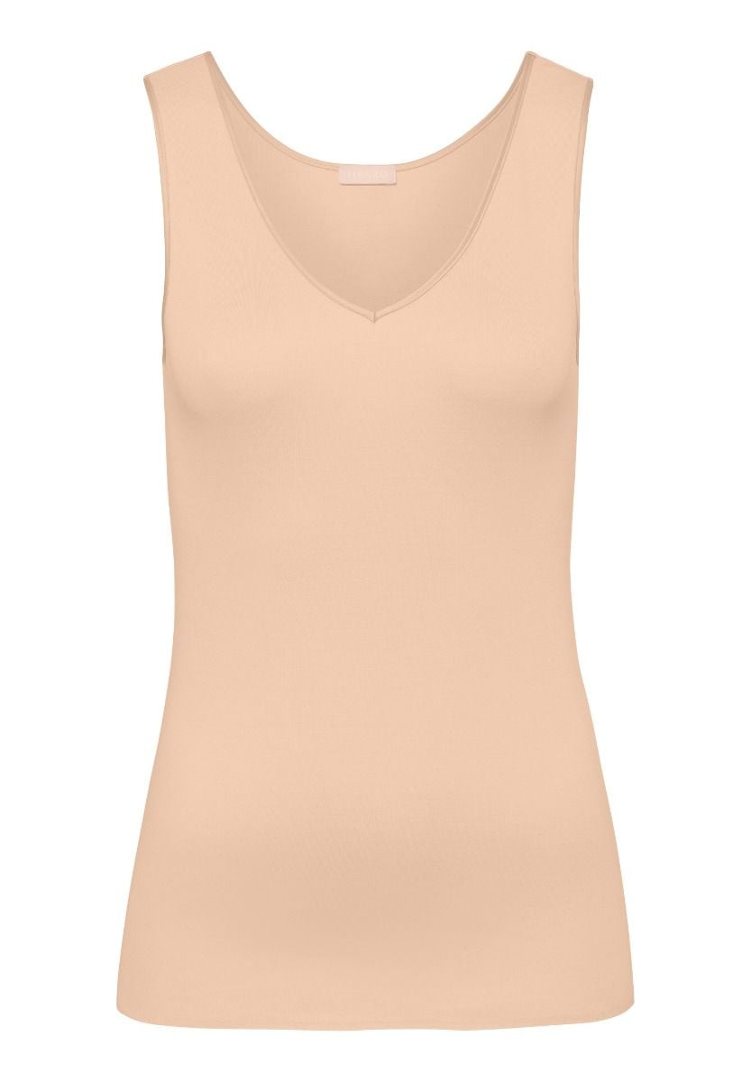 Hanro Basic Cotton Seamless Cotton Seamless Top (071602) Beige
