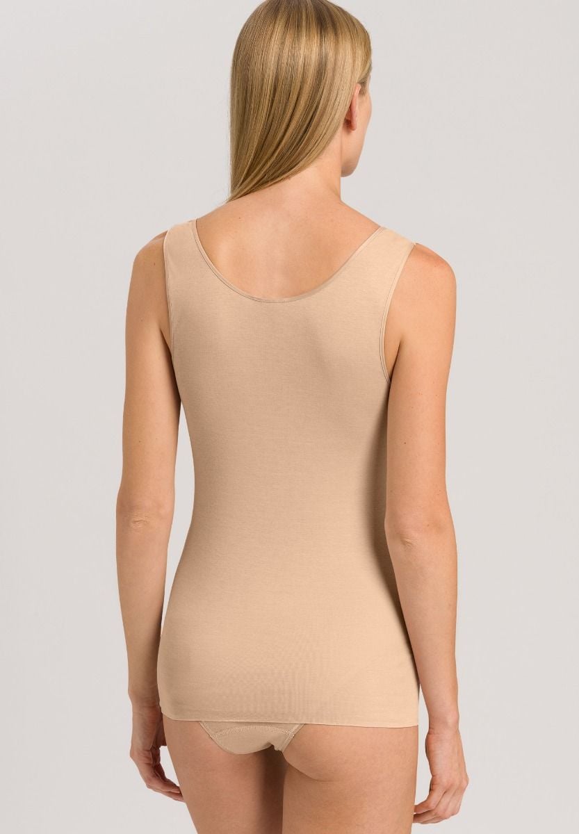 Hanro Basic Cotton Seamless Cotton Seamless Top (071602) Beige