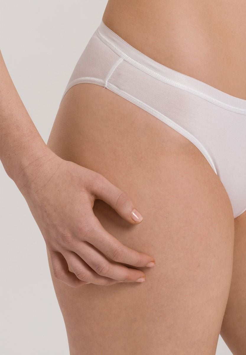 Hanro Basic Cotton Sensation Cotton Sensation Mini Briefs (071403) White