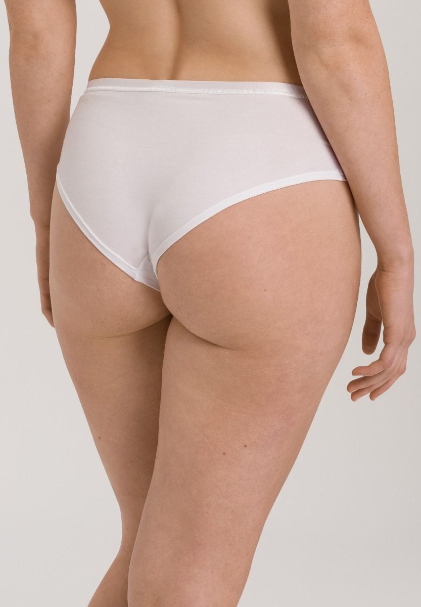 Hanro Basic Cotton Sensation Cotton Sensation Boyleg (071408) White