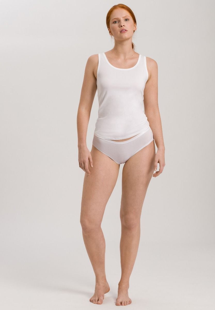 Hanro Basic Cotton Sensation Cotton Sensation Boyleg (071408) White